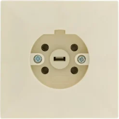 Inbouw Schakelmateriaal|Stopcontacten & Overige Contactdozen > PERILEX Wandcontactdoos tbv Inbouw Crème