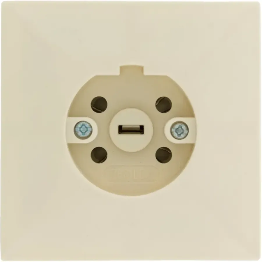 Inbouw Schakelmateriaal|Stopcontacten & Overige Contactdozen > PERILEX Wandcontactdoos tbv Inbouw Crème