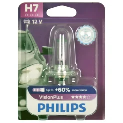 Autolampen > Philips autolamp H7 VisionPlus 55W 12972VPB1