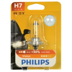 Autolampen > Philips autolamp H7 Vision 55W 12V 12972PRB1