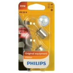 Autolampen > Philips autolamp P21W Vision 12498B2