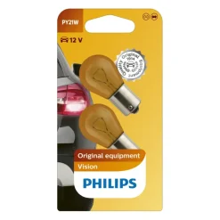 Autolampen > Philips autolamp PY21W Vision 12496NAB2
