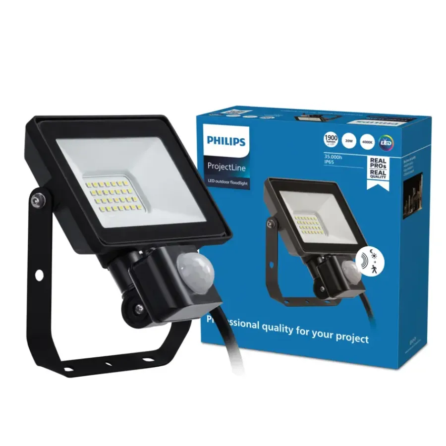 Werklampen > Philips breedstraler met bewegingssensor 1900 lumen 4000K 20W