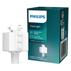 Audio & Video Accessoires > Philips EasyLink hanglamp adapter connector railverlichting wit