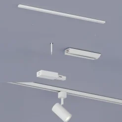 Audio & Video Accessoires > Philips EasyLink I-vormige connector railverlichting wit