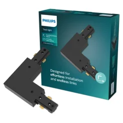 Audio & Video Accessoires > Philips EasyLink L-vormige connector linkse hoek railverlichting zwart