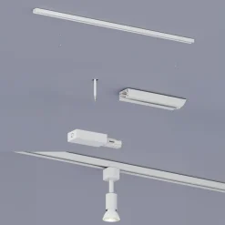 Audio & Video Accessoires > Philips EasyLink L-vormige connector rechtse hoek railverlichting wit