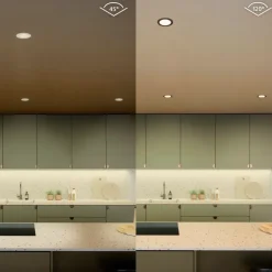 Philips Hue inbouwspot zwart Ø90mm