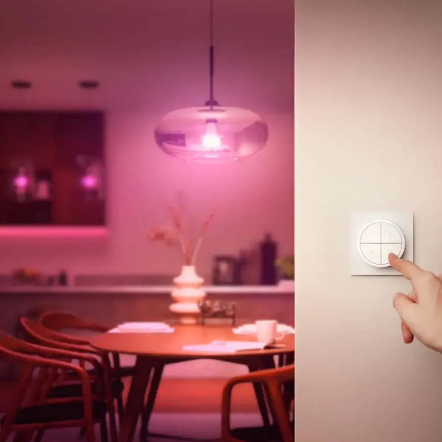 Dimmers|Opbouw Schakelmateriaal > Philips Hue Tap dial switch draaischakelaar wit