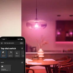 Dimmers|Opbouw Schakelmateriaal > Philips Hue Tap dial switch draaischakelaar zwart