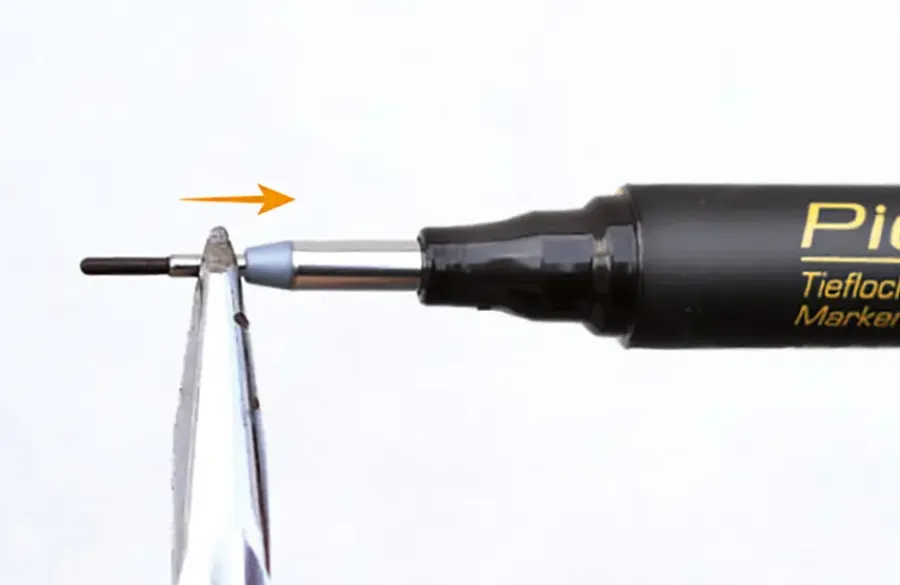 Overig Handgereedschap > PICA markeerstift voor diepe gaten zwart 150/46
