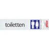 Pickup Alu deurbordje toilet 165x44 mm