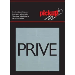 Pickup Alu Picto privé 8x8 cm