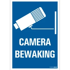 Pickup bord combinatie camera bewaking 23x33 cm