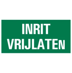 Pickup bord inrit vrijlaten 30x15 cm