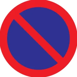 Pickup bord parkeerverbod Ø 30 cm
