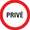 Pickup bord prive Ø 18 cm