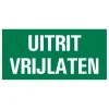 Pickup bord uitrit vrijlaten 30x15 cm