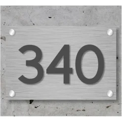 Pickup 3D Home plaat wit acrylaat 3 mm 10 x 15 cm