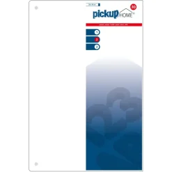 Pickup 3D Home plaat wit acrylaat 3 mm 30 x 20 cm