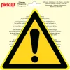 Pickup pictogram gevaar 20 cm