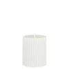 Pilaar kaars paraffine wit - h8xd7cm