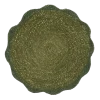 Placemat zeegras groen - d38cm