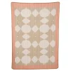 Plaid beige folklore - l180xb130cm