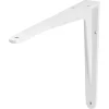 Plankdragers|Plankdragers > Geen Plankdrager model 13 mat wit aluminium 20x25 cm