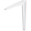 Plankdragers|Plankdragers > Geen Plankdrager model 13 wit aluminium 17,5x20 cm