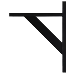 Plankdragers|Plankdragers > Geen Plankdrager model 15 zwart 20x25 cm