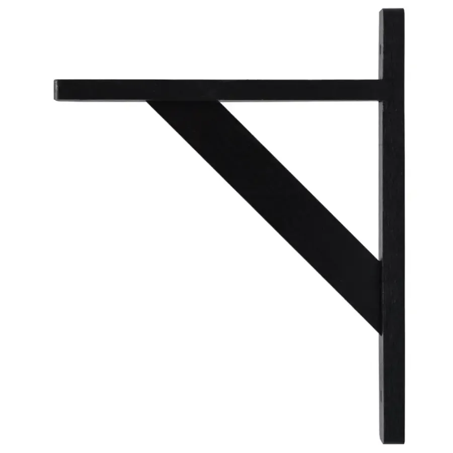 Plankdragers|Plankdragers > Geen Plankdrager model 15 zwart 20x25 cm