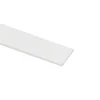 Platprofiel aluminium wit 30x2x1000 mm