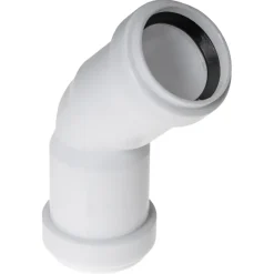 Rioleringsbuizen|Afvoerbuizen & Hulpstukken > Geen PPC bocht 45° 32 mm