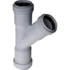 Rioleringsbuizen|Afvoerbuizen & Hulpstukken > Geen PPC T-stuk 45° 32 mm