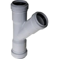 Rioleringsbuizen|Afvoerbuizen & Hulpstukken > Geen PPC T-stuk 45° 32 mm