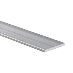 Profiel plat aluminium brut 25x2x1000mm