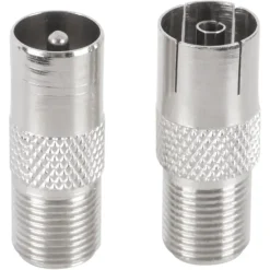 Audio & Video Accessoires > Q-link coax adapter 1 male/FCON 1 female/FCON buitendraad