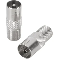 Audio & Video Accessoires > Q-link coax adapter 1 male/FCON 1 female/FCON buitendraad