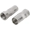 Audio & Video Accessoires > Q-link coax adapter 1 male/FCON 1 female/FCON binnendraad