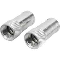 Installatiedraad|Elektradozen > Q-link coax F-wartel 7 mm kabelkeur 2 stuks