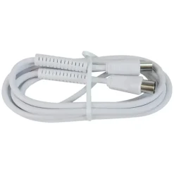 Audio & Video Accessoires > Q-link coax kabel 3CV2 HF stekker 1 meter rechtwit