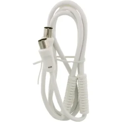 Audio & Video Accessoires > Q-link coax kabel 3CV2 HF stekker 1 meter rechtwit