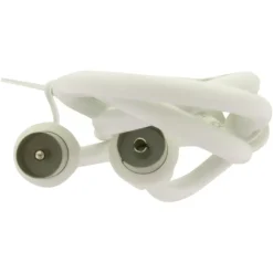 Audio & Video Accessoires > Q-link coax kabel 3CV2 HF stekker 1 meter rechtwit