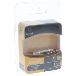 Audio & Video Accessoires > Q-link coax kabel F-koppelstuk 2 stuks