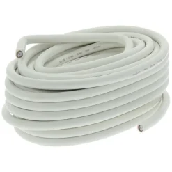 Audio & Video Accessoires > Q-link coax kabel 10 meter wit kabelkeur