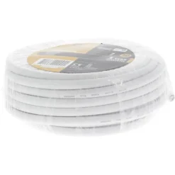 Audio & Video Accessoires > Q-link coax kabel 10 meter wit kabelkeur