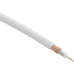 Audio & Video Accessoires > Q-link coax kabel 10 meter wit kabelkeur