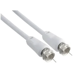Audio & Video Accessoires > Q-link coax kabel RG59 met F-connector 2 meter wit