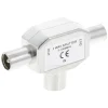 Audio & Video Accessoires > Q-link coax splitter tv 1 female/2 male